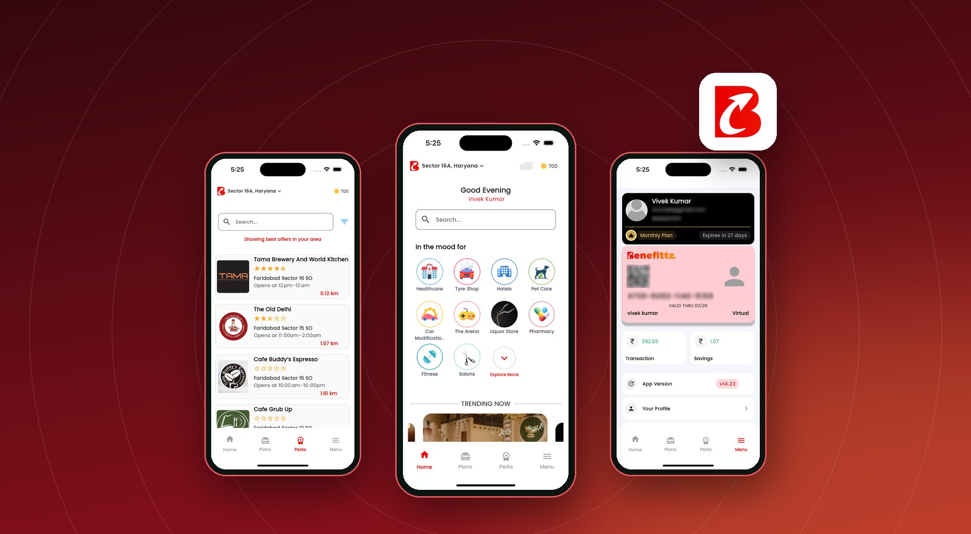 Benefittz: website and app overview