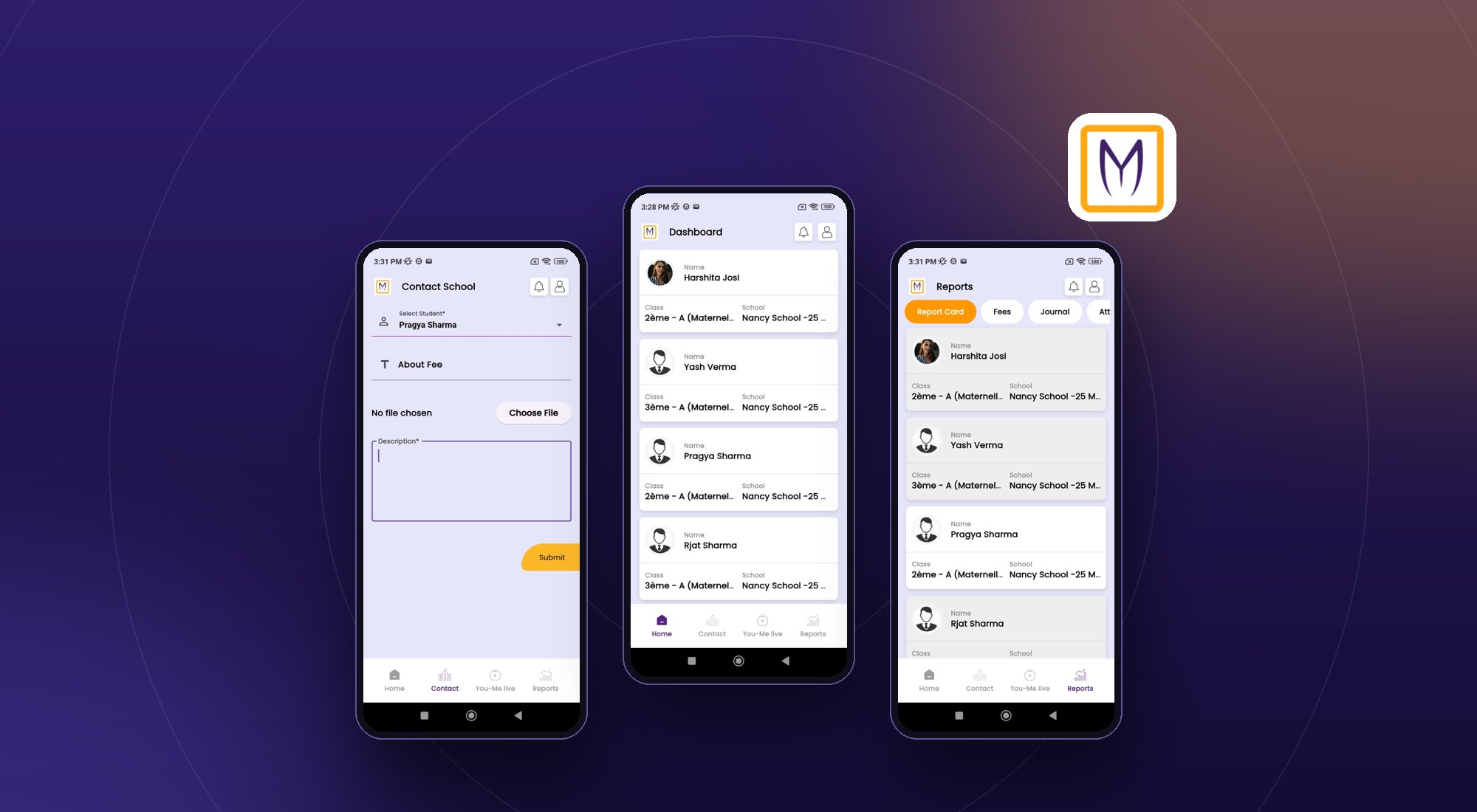 You-Me Global Education: website and app overview